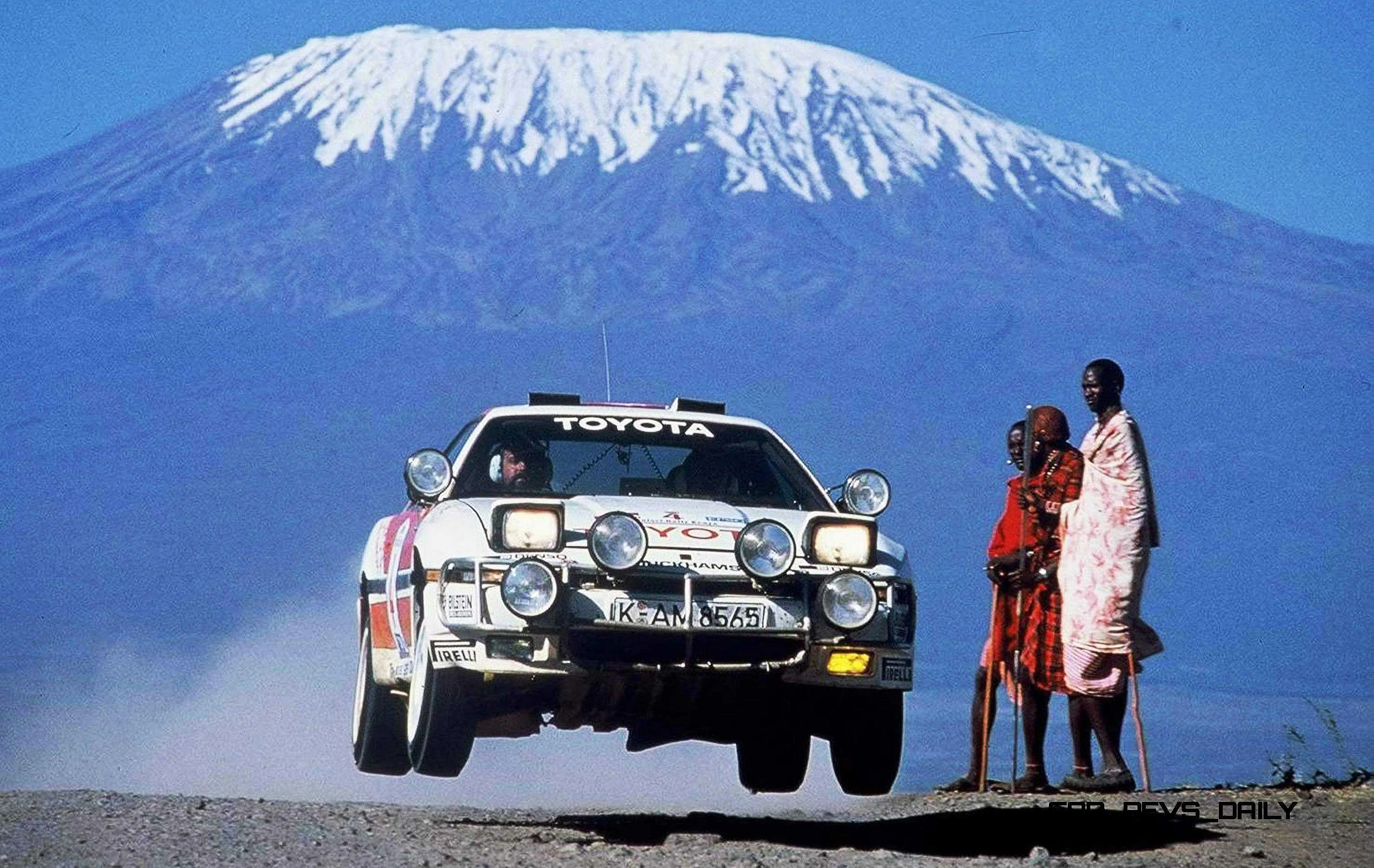 Toyota Celica Safari Rally — Mount Kilimanjaro