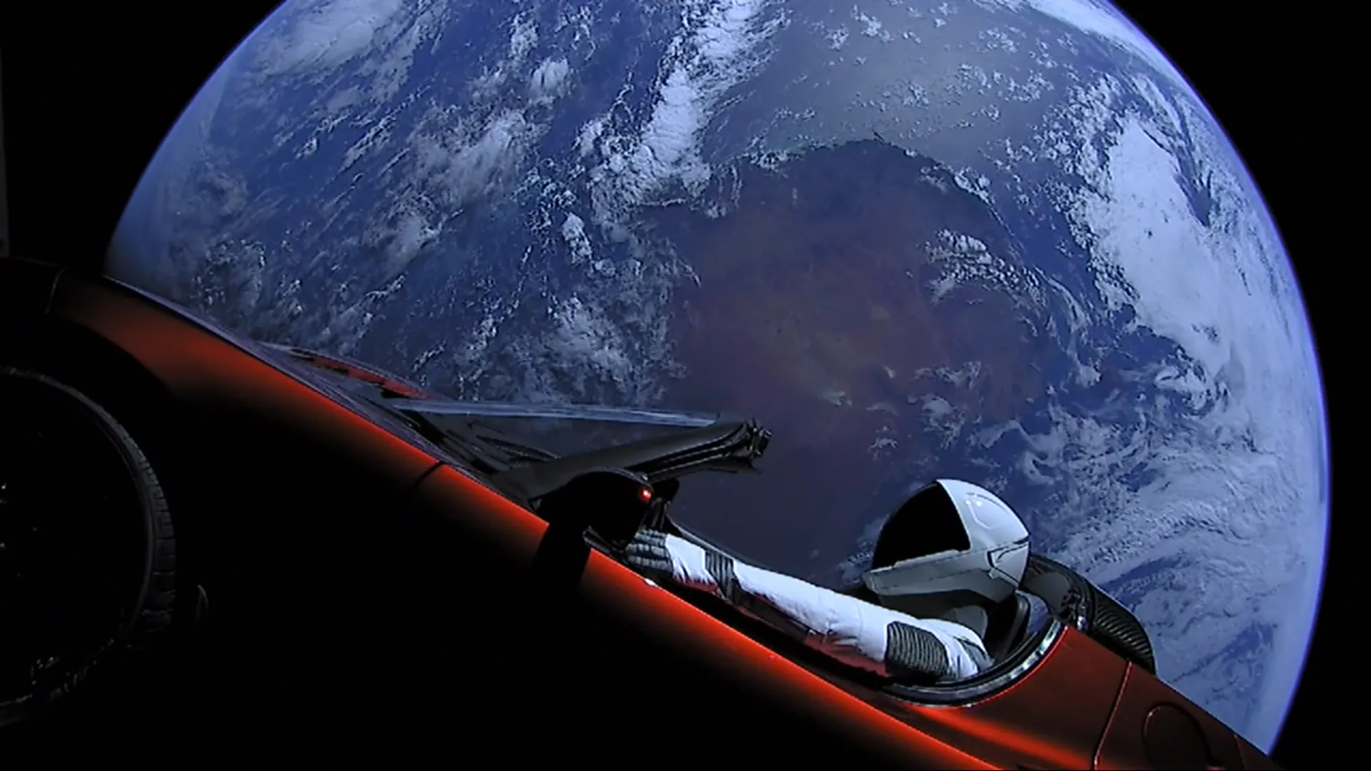 Starman — Tesla Roadster in Orbit