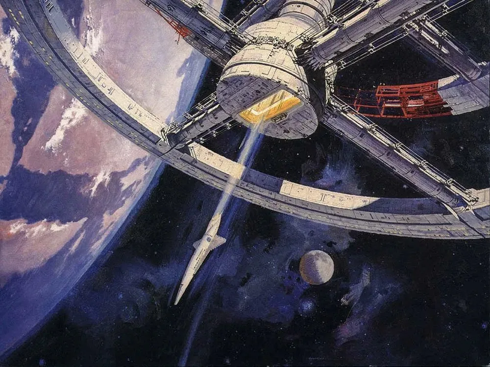 2001: A Space Odyssey — Space Station Concept Art