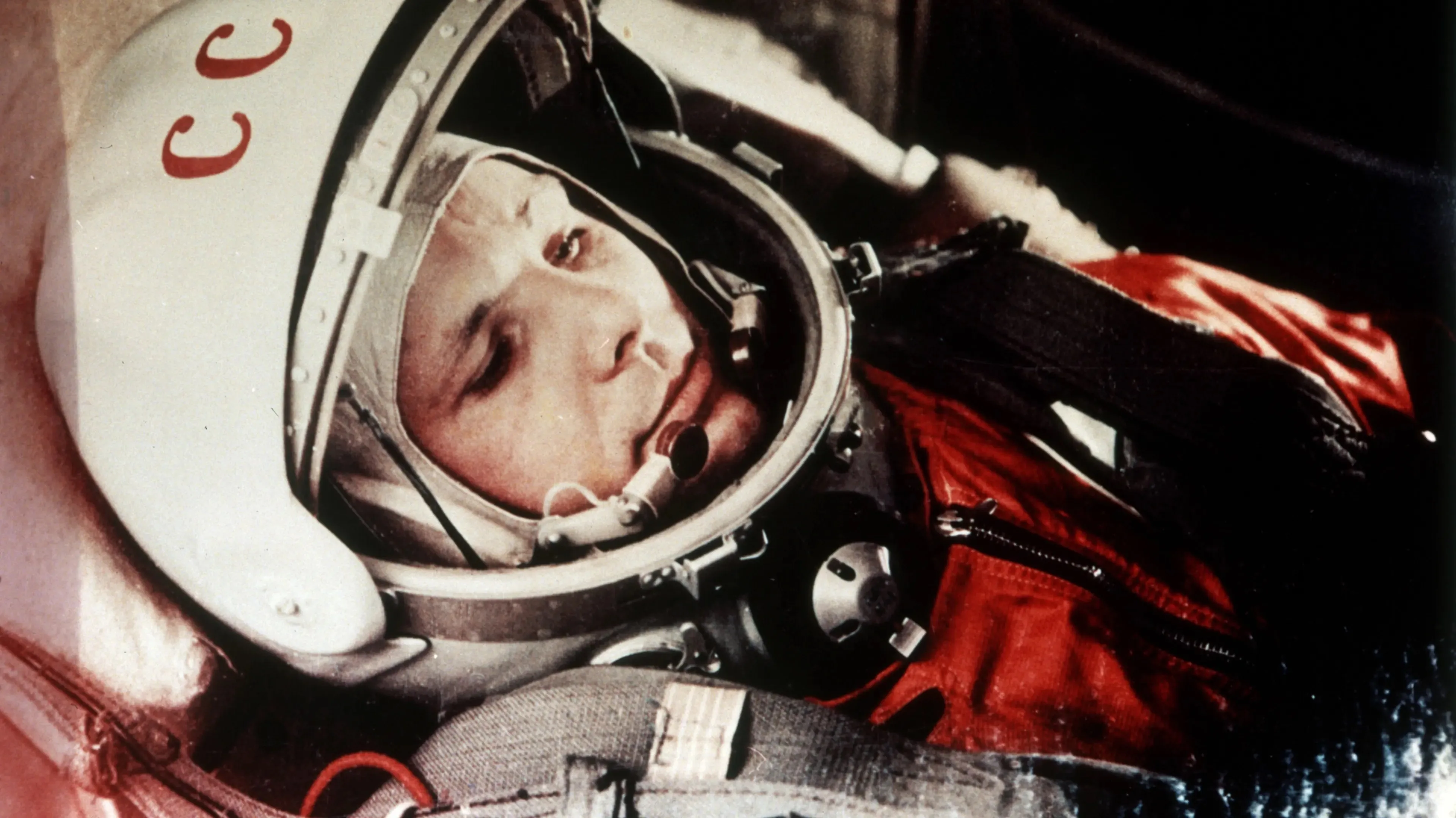 Yuri Gagarin Before Launch