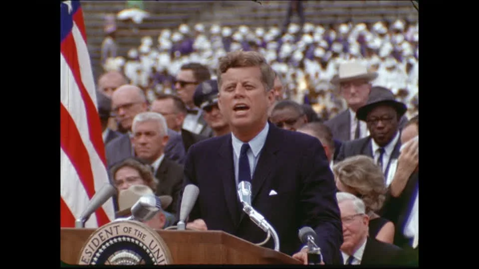 JFK Moon Speech — Rice University 1962