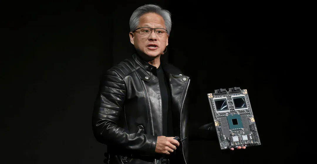 Jensen Huang at GTC — Chip Reveal
