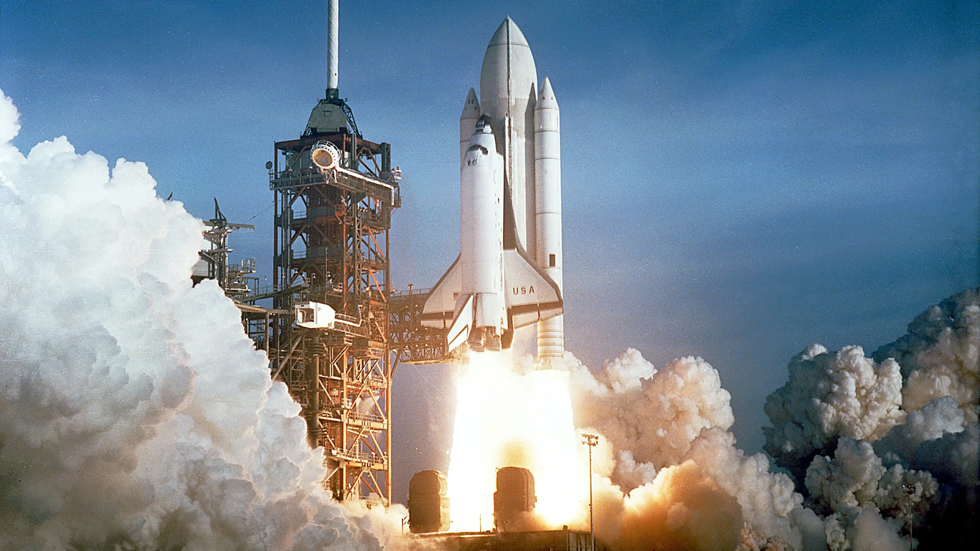 First Space Shuttle Launch