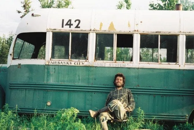 Christopher McCandless at Bus 142 — Into the Wild