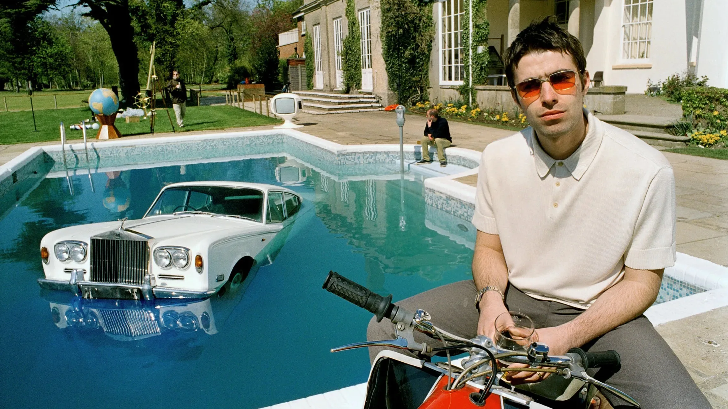 Liam Gallagher Poolside Rolls-Royce