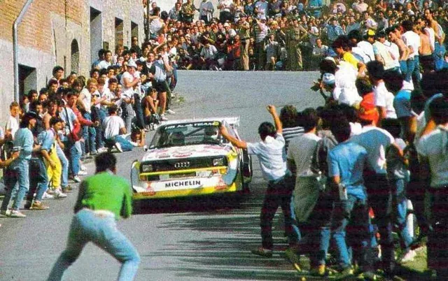 Group B Rally — Crowd-Lined Stage