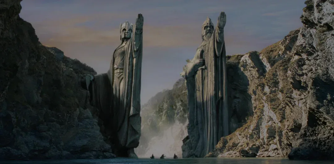 The Argonath — Lord of the Rings
