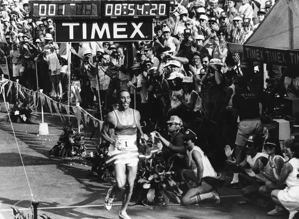 Ironman Kona 1984 — Finish Line