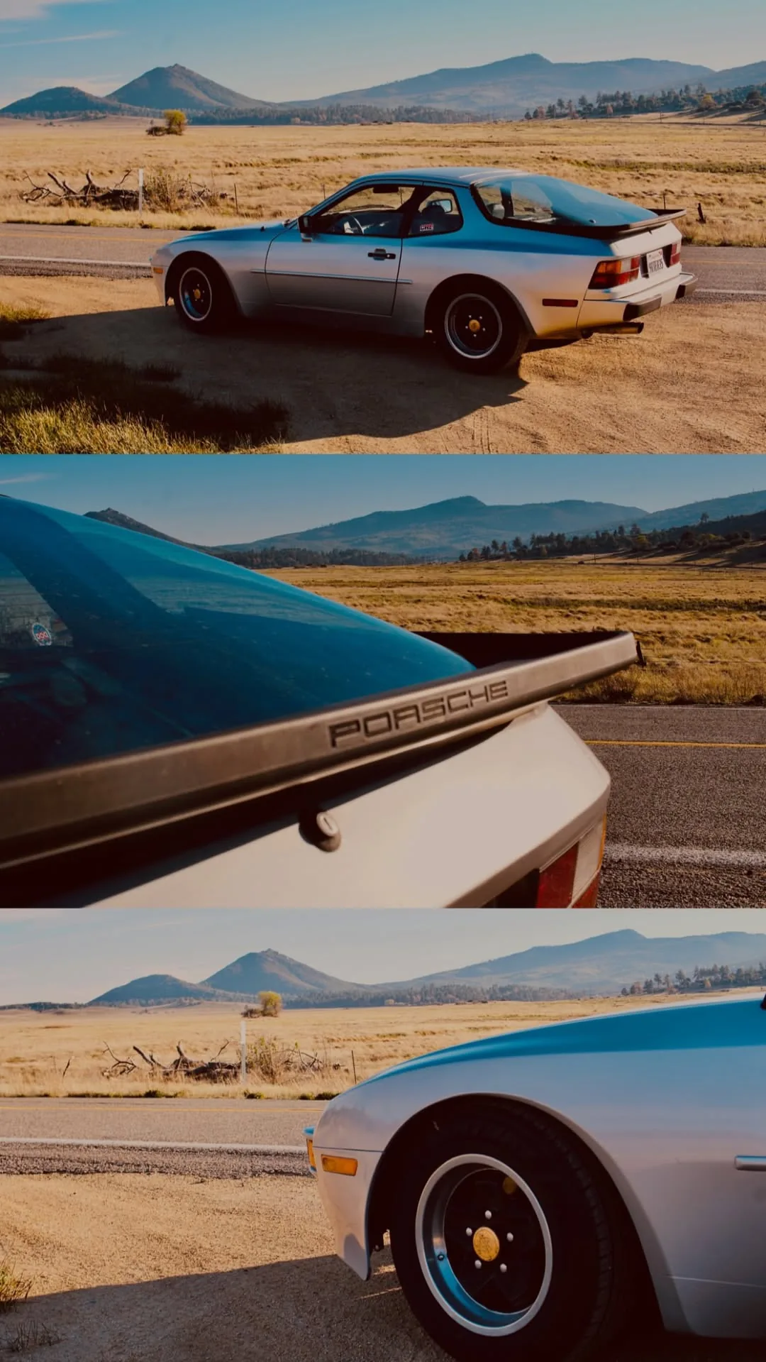 Porsche 944 Desert Landscape