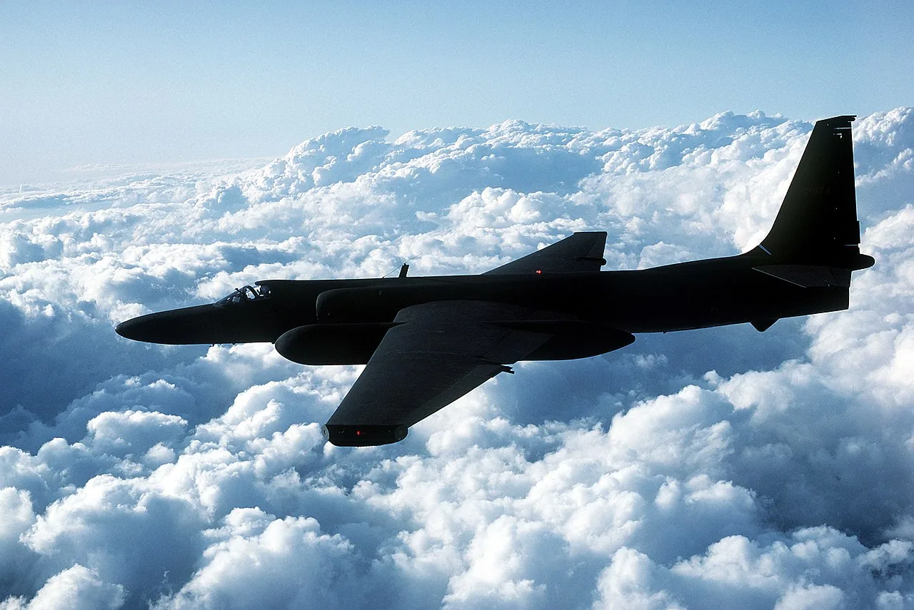U-2 Spy Plane in Flight