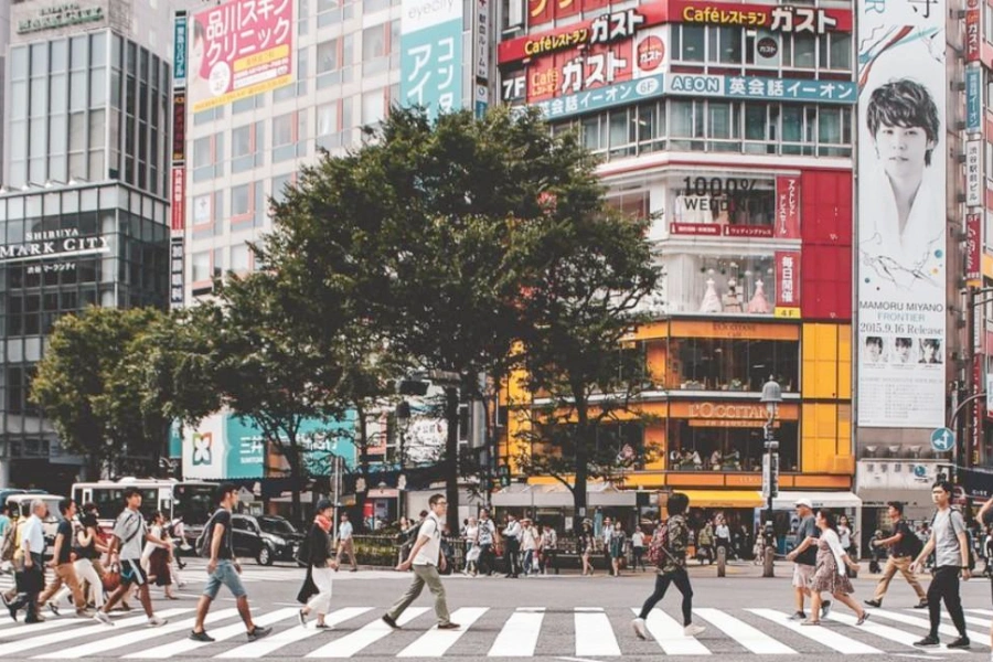 Shibuya Crossing — Tokyo