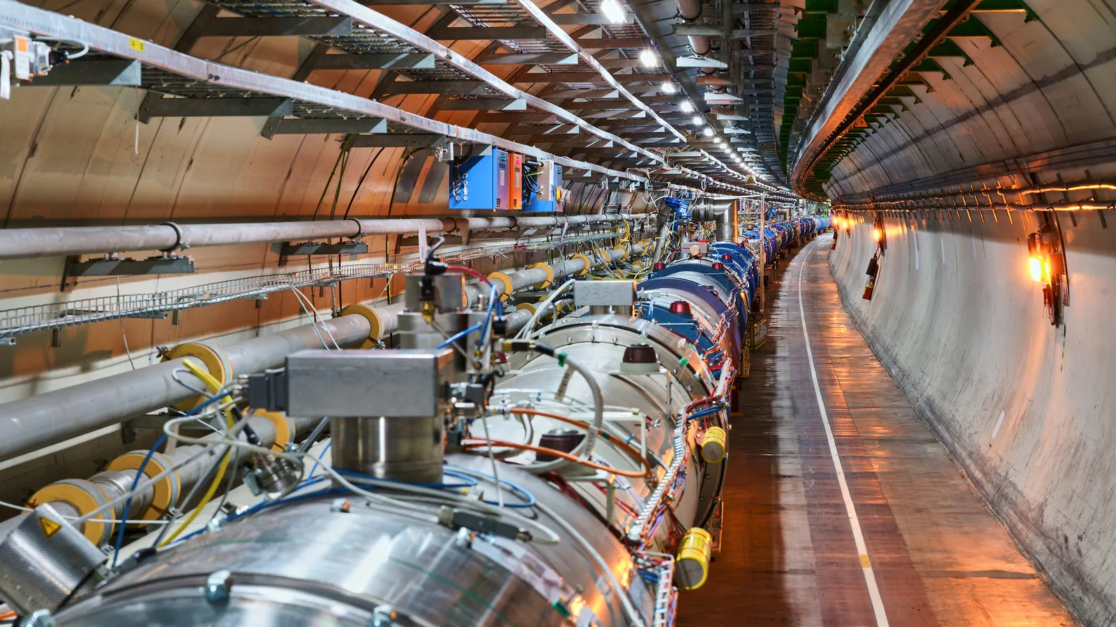 Large Hadron Collider Tunnel